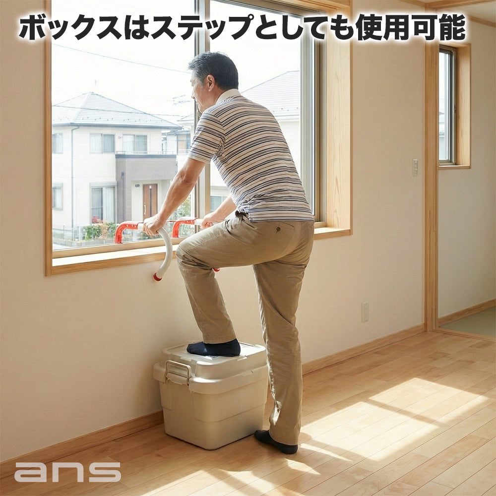 KL-2S 2階用避難はしご。窓やベランダにすぐに装着できる軽量