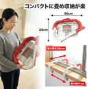 KL-2S 2階用避難はしご。窓やベランダにすぐに装着できる軽量コンパクトな2階用避難はしご。3ステップで誰でも簡単に使用できます。